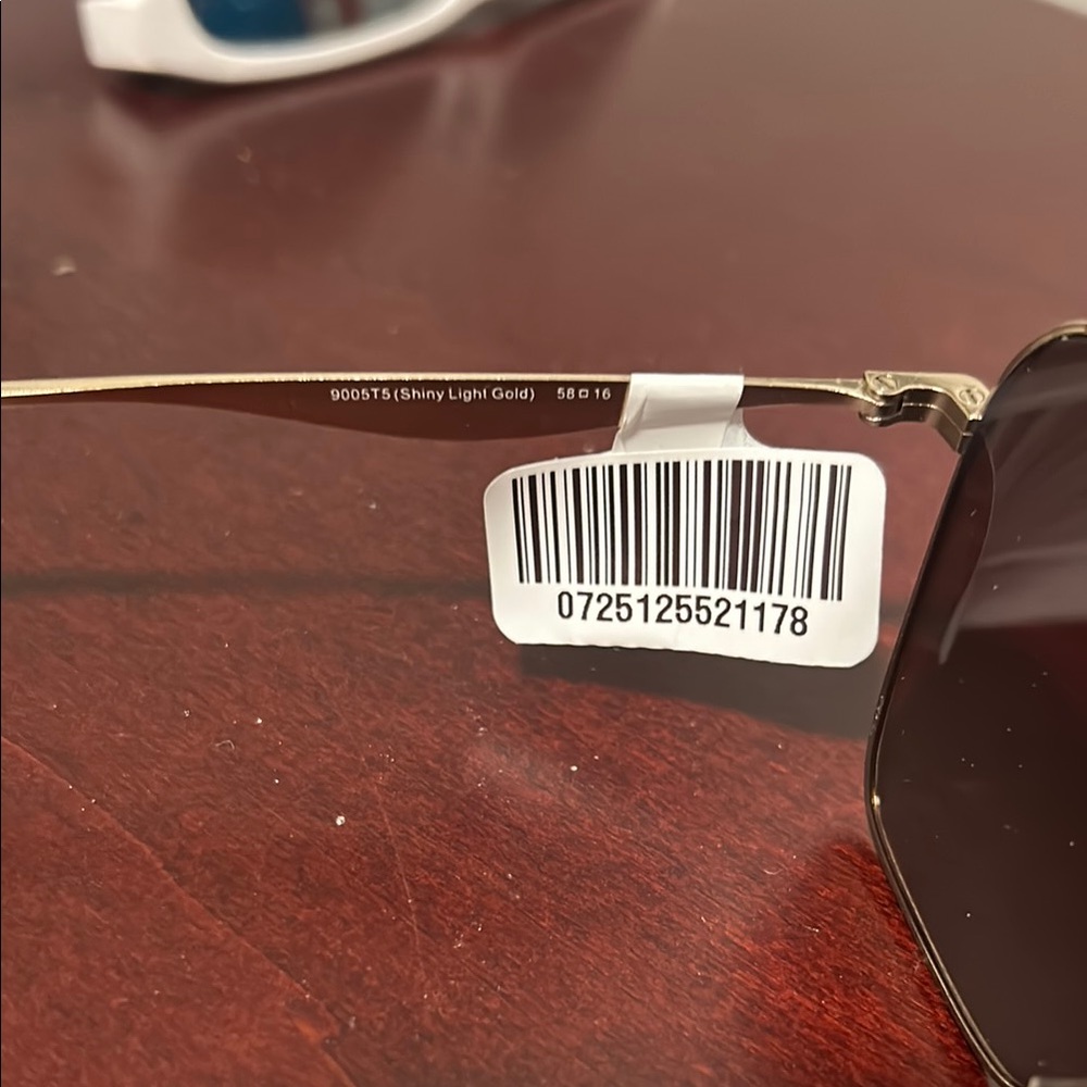Coach Gold Aviator Glasses - Picture 6 of 6